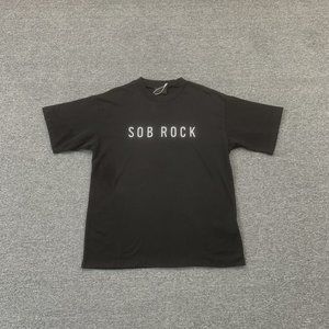 Gallery Black Short Sleeve Alphanumeric T-Shirt